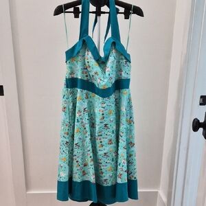 Disney Dress Shop Dress Disneyland Park Icons Size 1x NWT